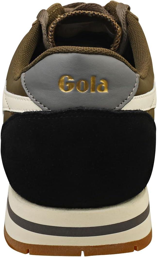 image:imageGola Womens Coaster High Fashion SneakerKhakiBlackOffwhite