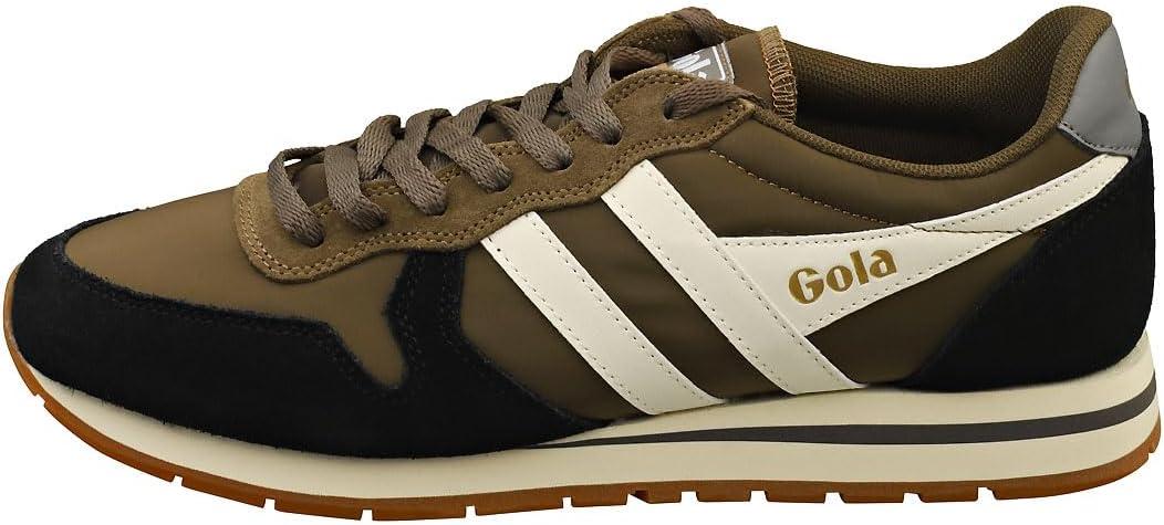 image:imageGola Womens Coaster High Fashion SneakerKhakiBlackOffwhite