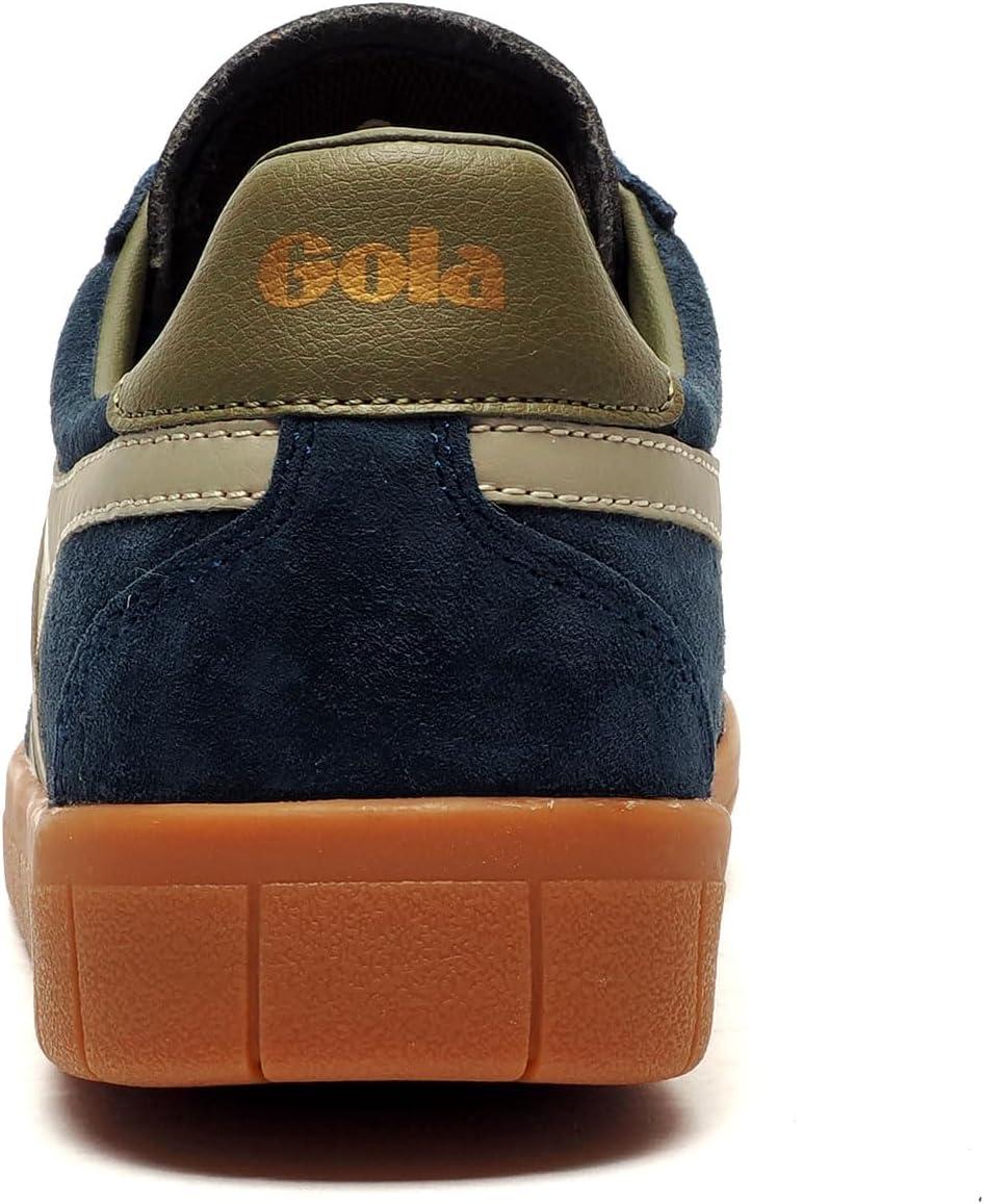 image:imageGola Womens Coaster High Fashion SneakerNavyFeather GreyKhakiGum