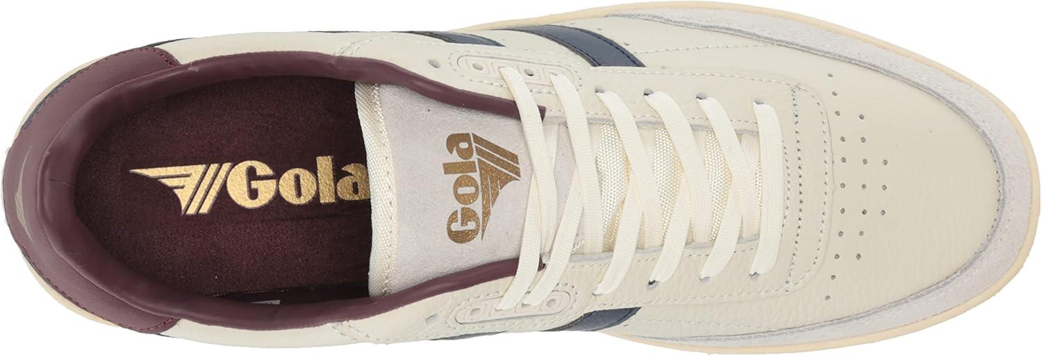 image:imageGola Womens Coaster High Fashion SneakerOff White Navy Burgundy
