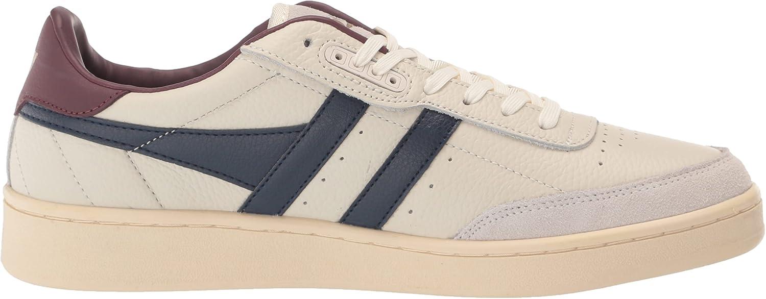 image:imageGola Womens Coaster High Fashion SneakerOff White Navy Burgundy