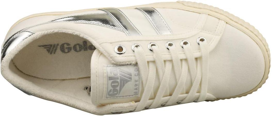 image:imageGola Womens Coaster High Fashion SneakerOff White Off White Silver Wj