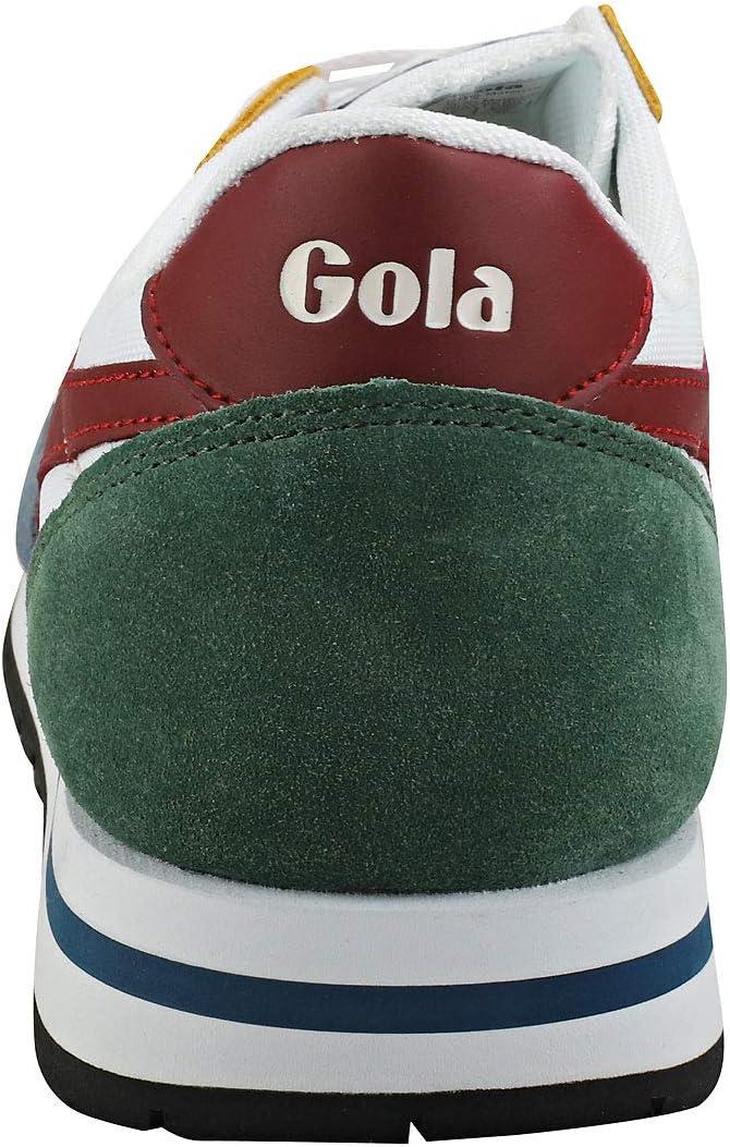 image:imageGola Womens Coaster High Fashion SneakerWhite Baltic Red Dark Green