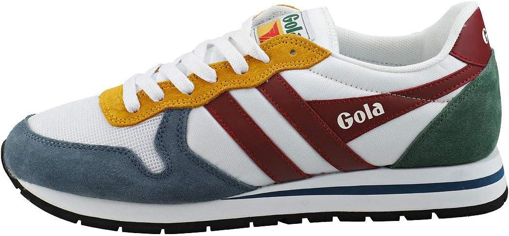 image:imageGola Womens Coaster High Fashion SneakerWhite Baltic Red Dark Green
