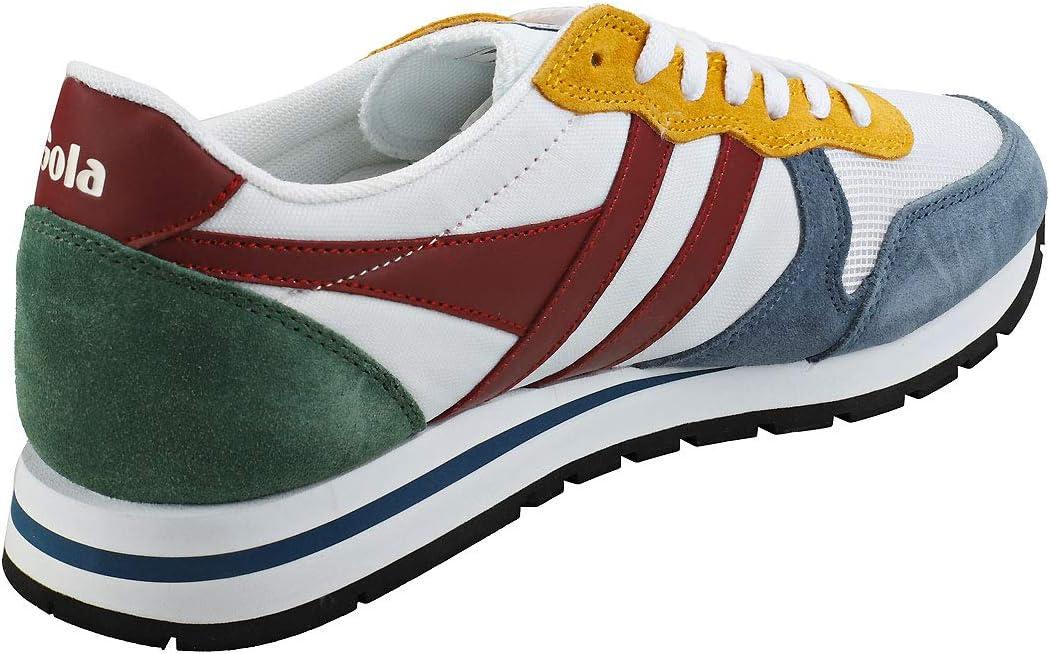 image:imageGola Womens Coaster High Fashion SneakerWhite Baltic Red Dark Green