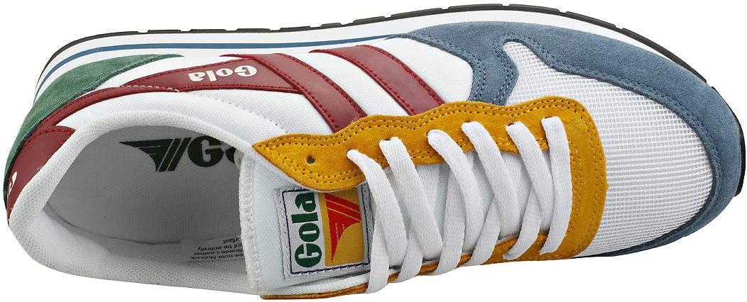 image:imageGola Womens Coaster High Fashion SneakerWhite Baltic Red Dark Green