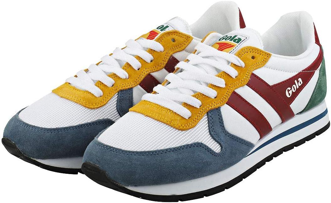 image:imageGola Womens Coaster High Fashion SneakerWhite Baltic Red Dark Green