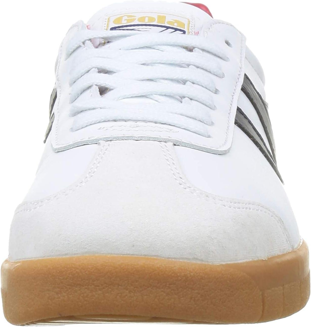 image:imageGola Womens Coaster High Fashion SneakerWhite Navy Deep Red Gum