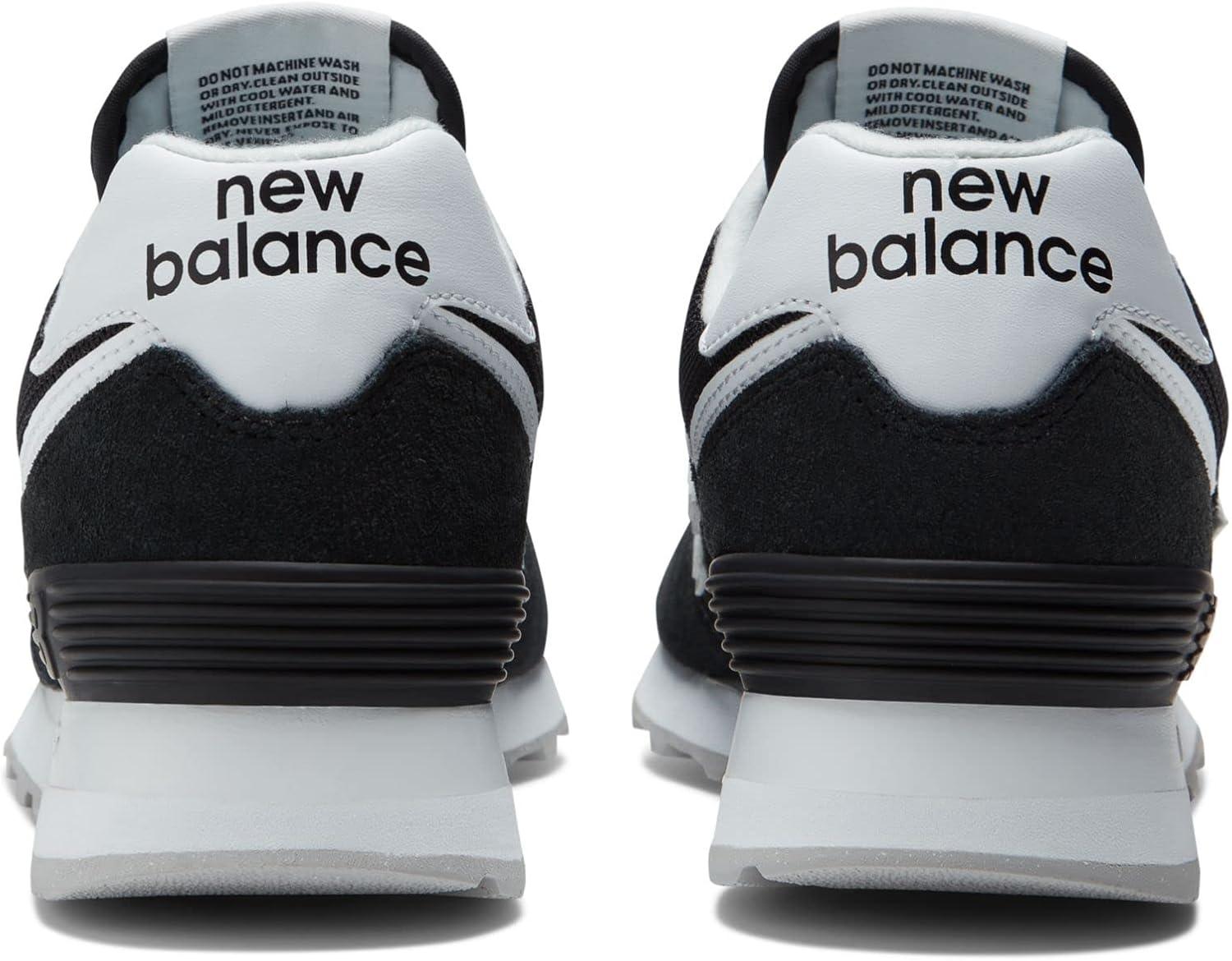 image:imageNew Balance Womens 574BlackWhite
