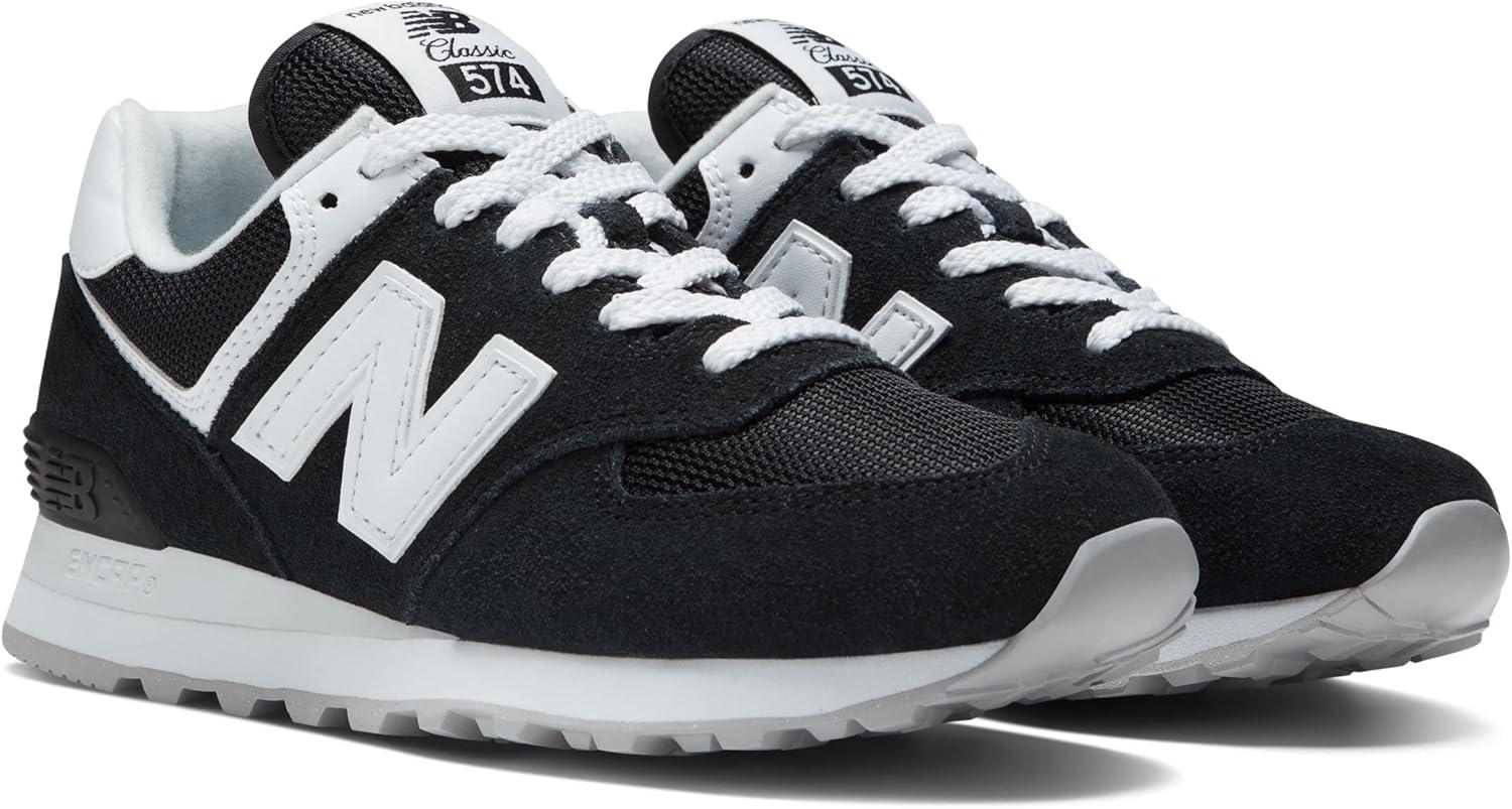 image:imageNew Balance Womens 574BlackWhite
