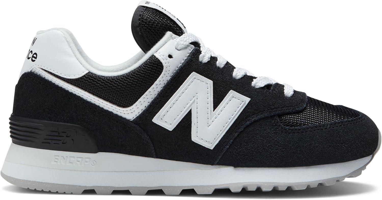 image:imageNew Balance Womens 574BlackWhite