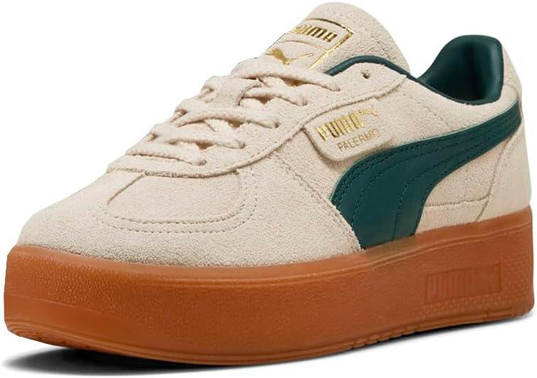 image:imagePuma Womens Palermo Elevata SneakersAlpine SnowGreen Terrain