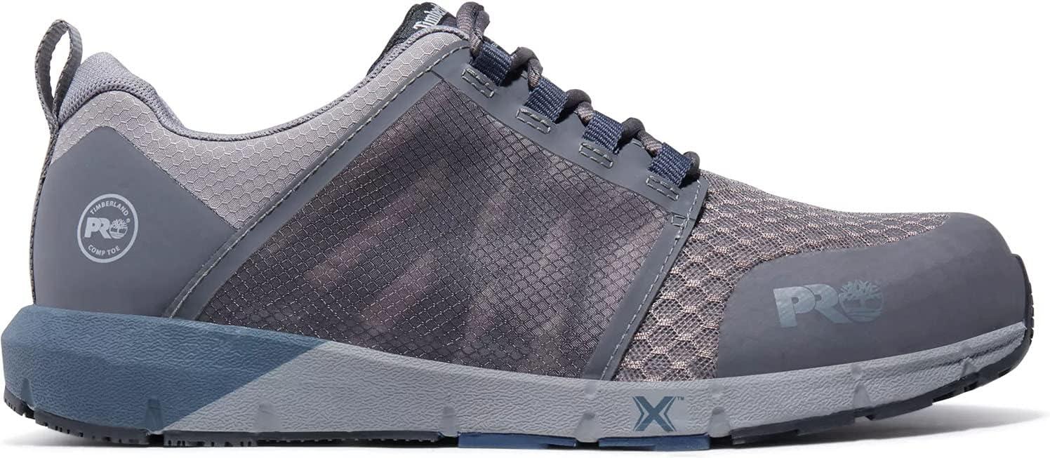 image:imageTimberland PRO Mens Powertrain Alloy Toe Safety ShoesGreyNavy
