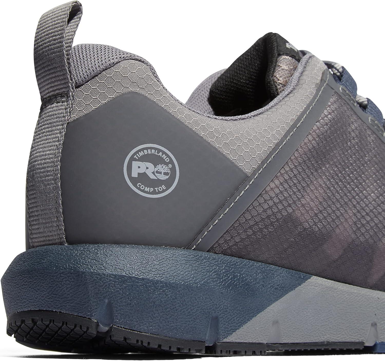image:imageTimberland PRO Mens Powertrain Alloy Toe Safety ShoesGreyNavy2024 New