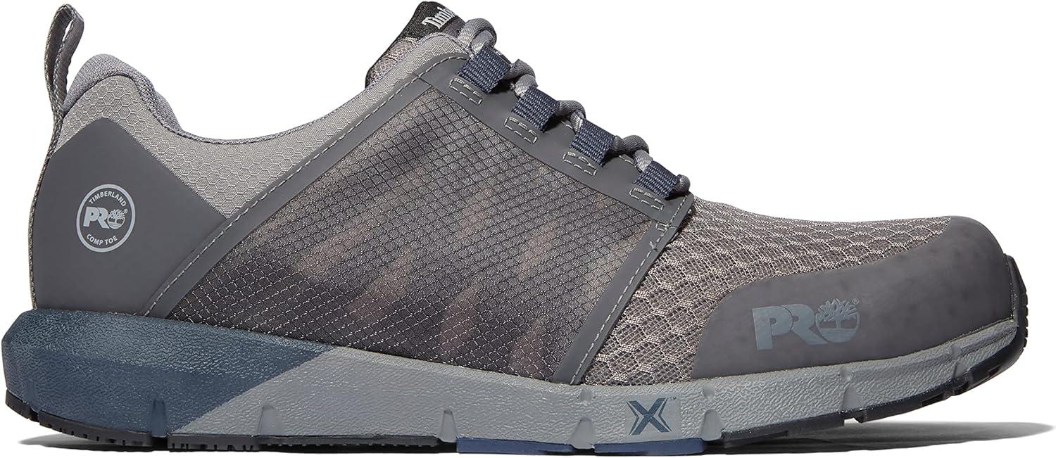 image:imageTimberland PRO Mens Powertrain Alloy Toe Safety ShoesGreyNavy2024 New