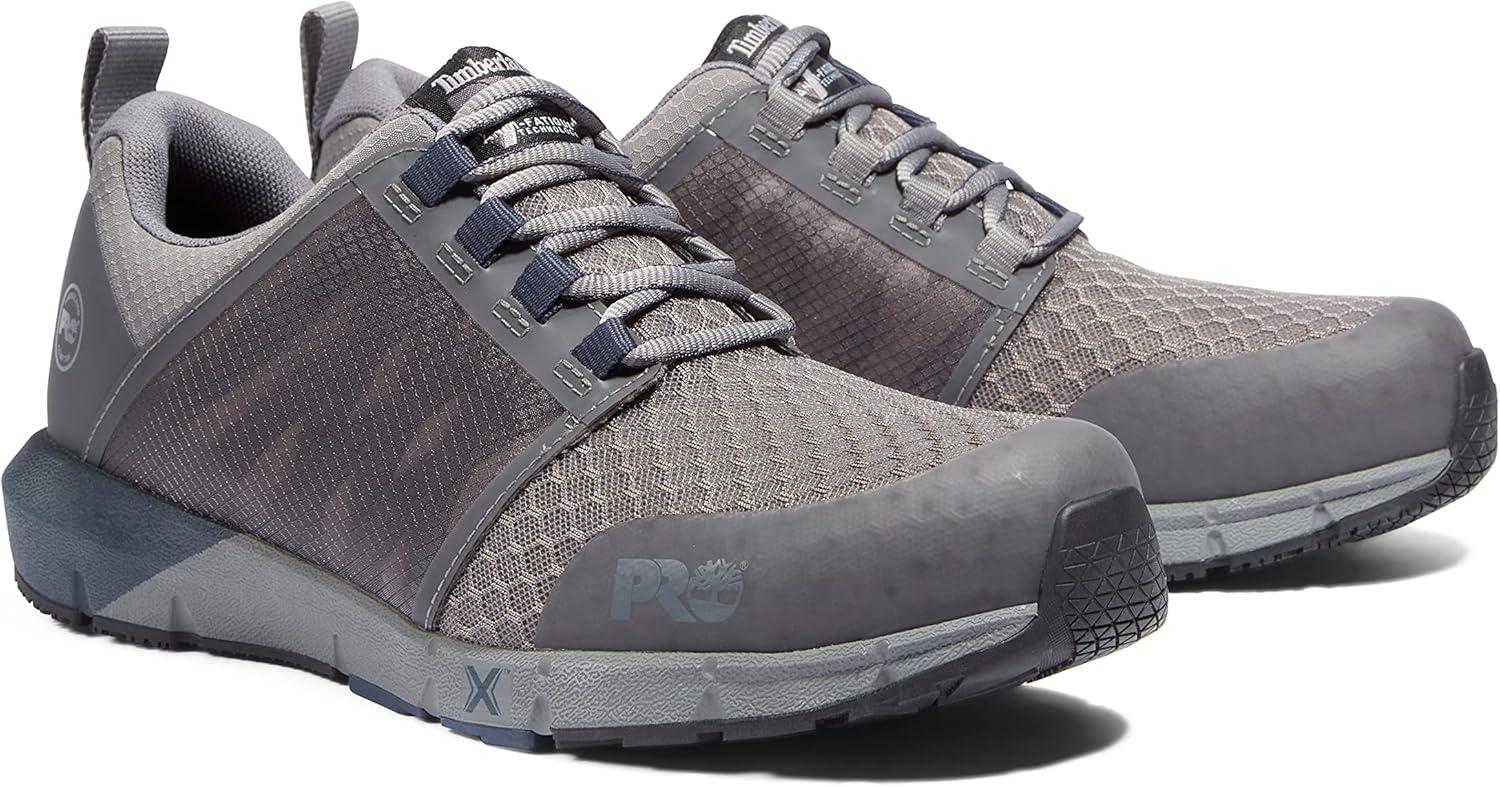 image:imageTimberland PRO Mens Powertrain Alloy Toe Safety ShoesGreyNavy2024 New