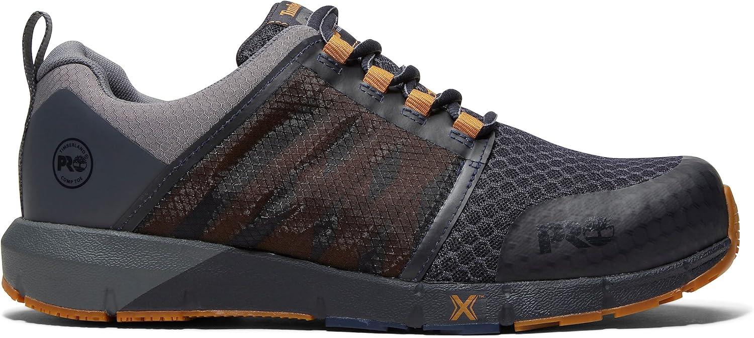 image:imageTimberland PRO Mens Powertrain Alloy Toe Safety ShoesNavyCharcoal