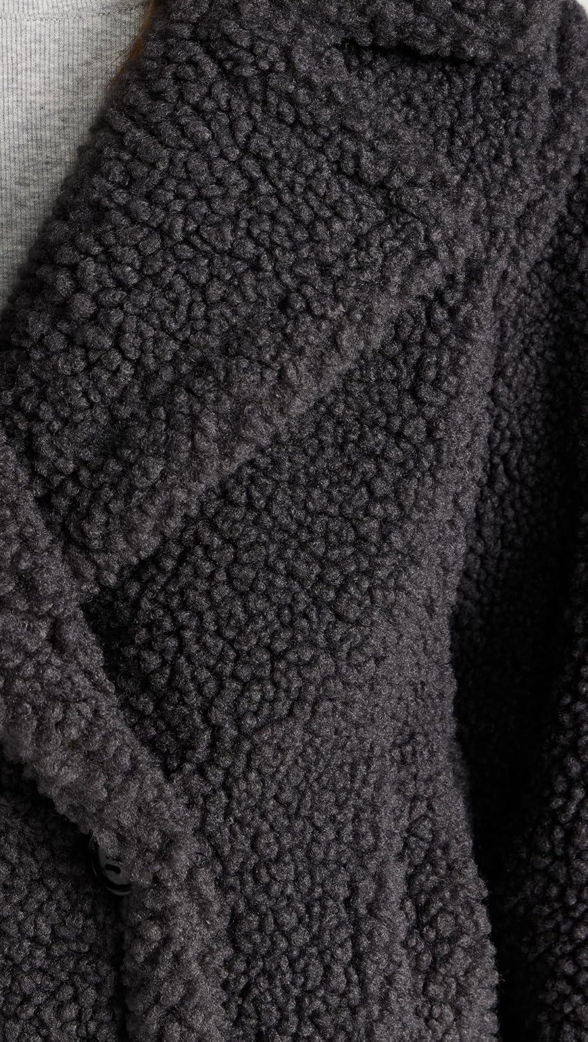 image:imageUGG Womens Gertrude Short Teddy CoatInk