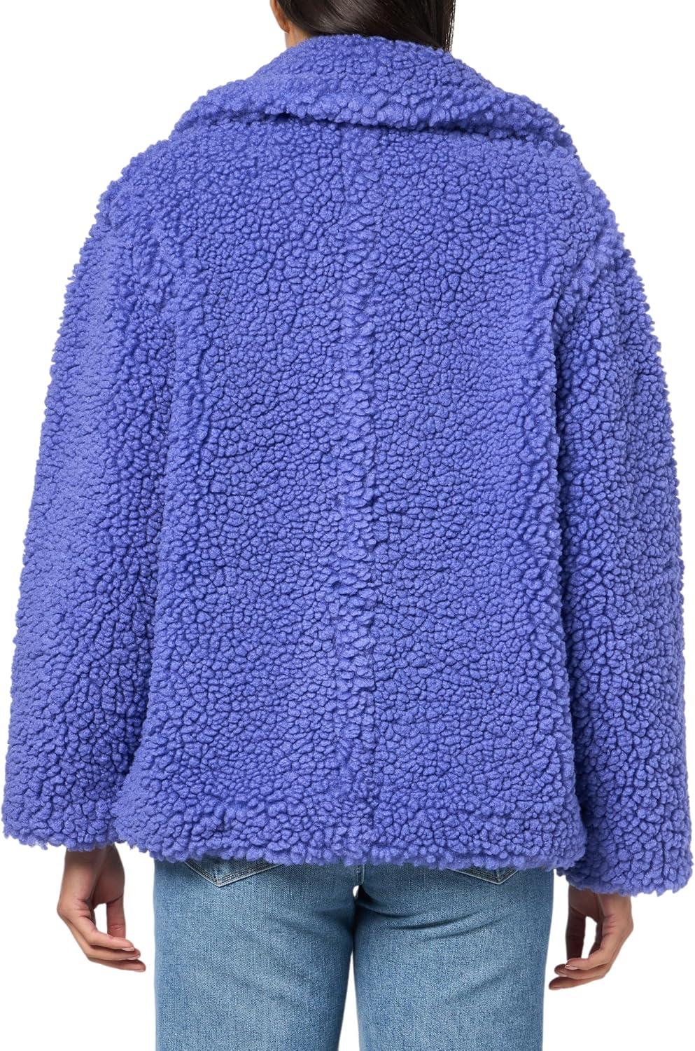 image:imageUGG Womens Gertrude Short Teddy CoatLupine