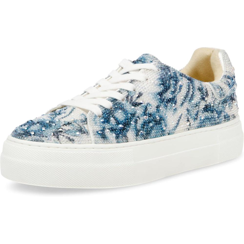 image:imageBetsey Johnson Womens Sidny SneakerBlue Floral