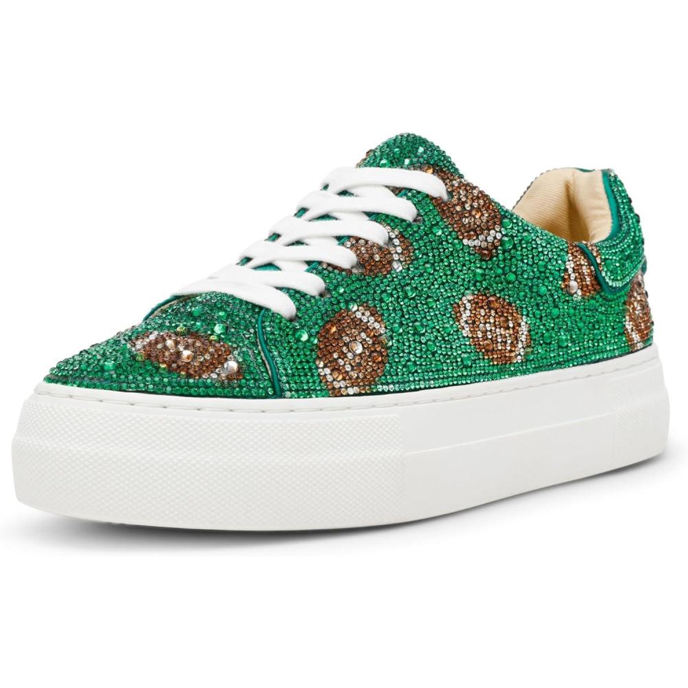 image:imageBetsey Johnson Womens Sidny SneakerGreen Football