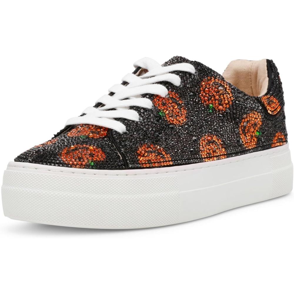 image:imageBetsey Johnson Womens Sidny SneakerPumpkins