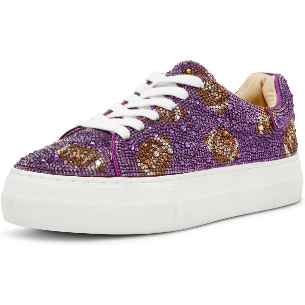 image:imageBetsey Johnson Womens Sidny SneakerPurple Football