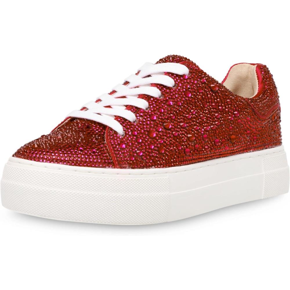 image:imageBetsey Johnson Womens Sidny SneakerRed