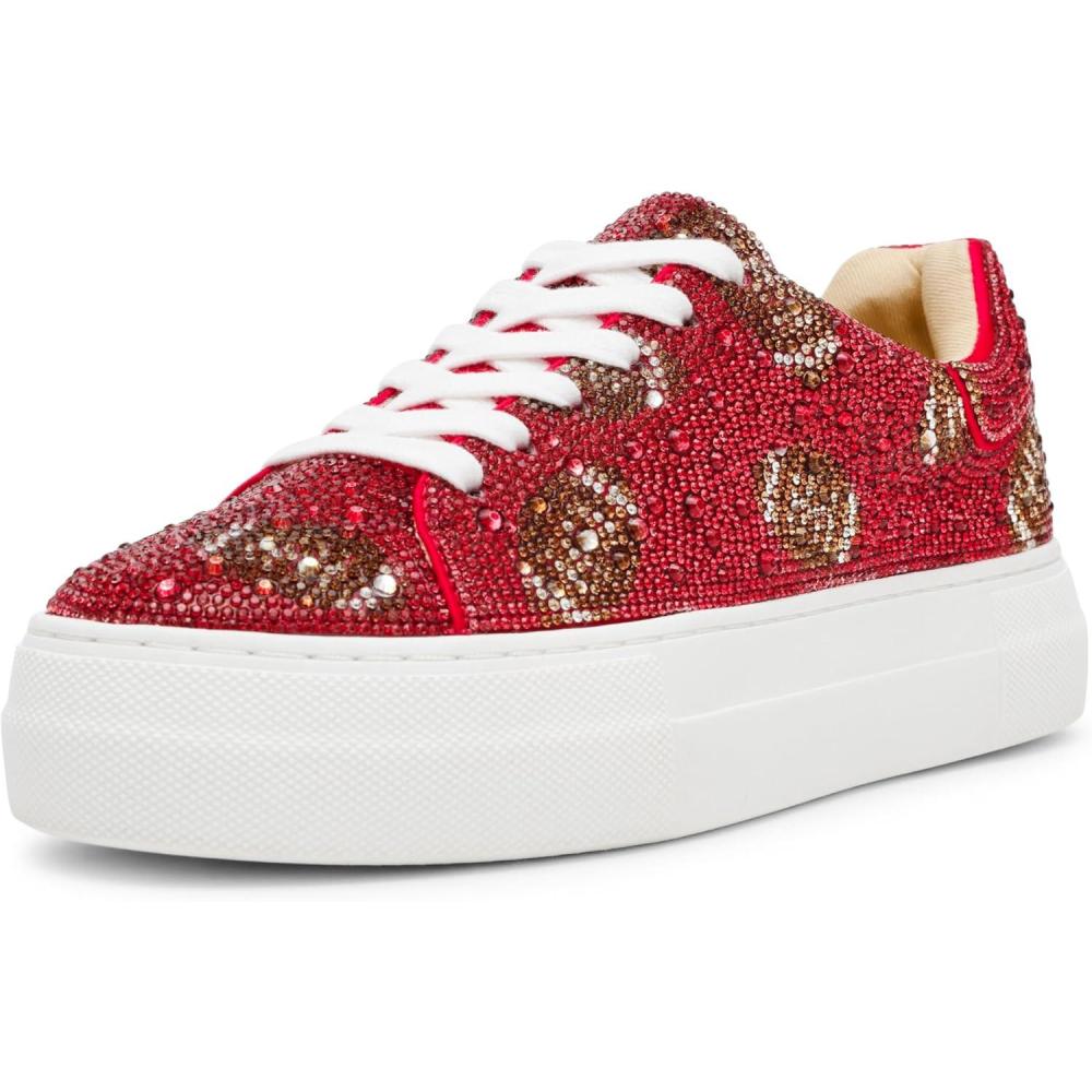 image:imageBetsey Johnson Womens Sidny SneakerRed Football