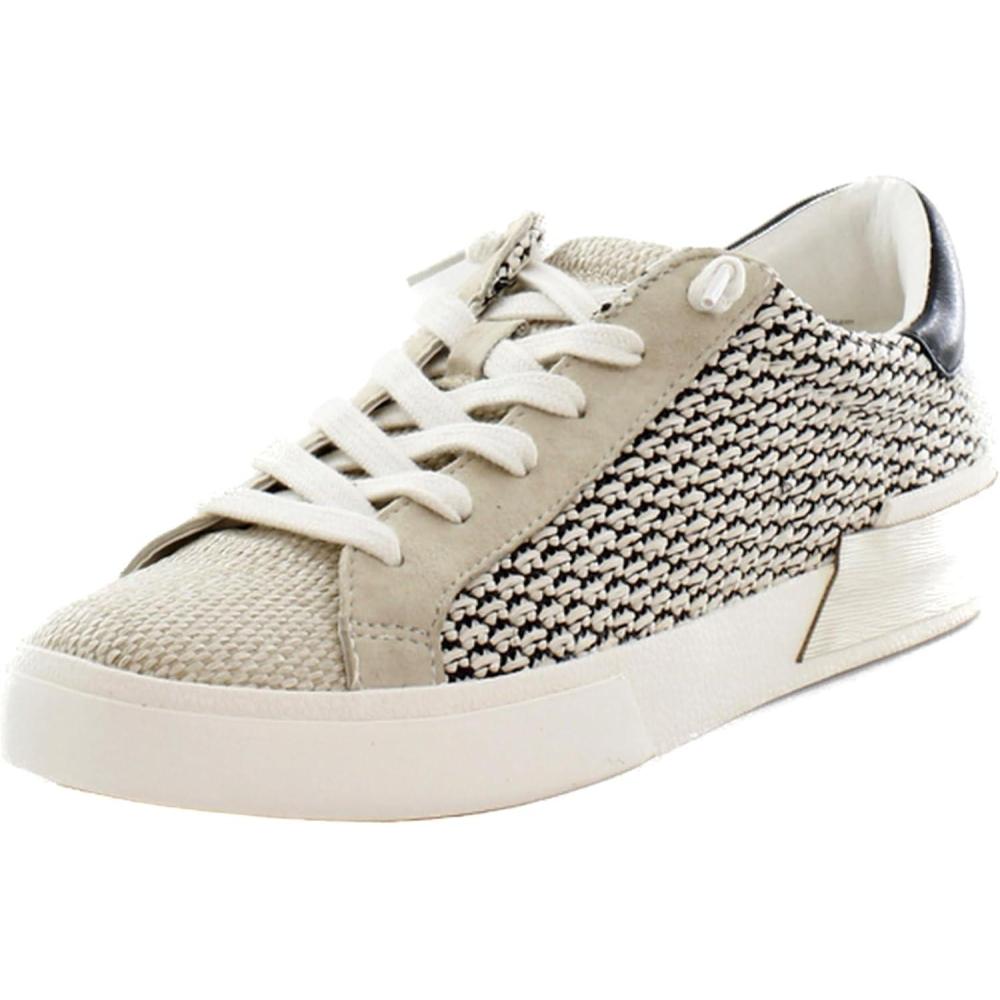 image:imageDolce Vita Womens Notice SneakerBlackNatural Raffia