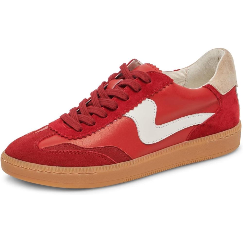 image:imageDolce Vita Womens Notice SneakerCrimson Suede