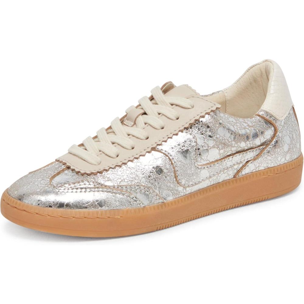 image:imageDolce Vita Womens Notice SneakerSilver Distressed Leather