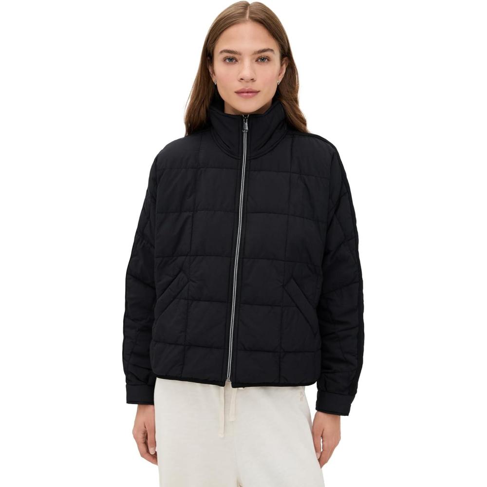 image:imageFree People Womens Pippa Packable Puffer Jacket Black L