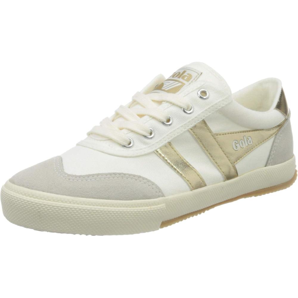 image:imageGola Womens Badminton Fashion SneakersOff White Gold