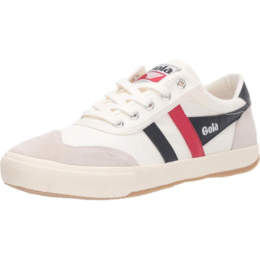 image:imageGola Womens Badminton Fashion SneakersOff White Off White Navy Red Wx