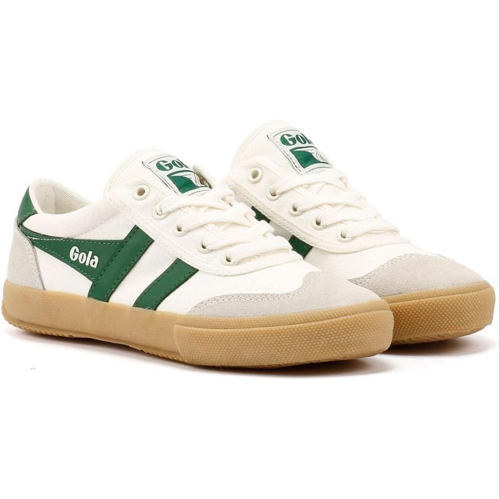 image:imageGola Womens Badminton Fashion SneakersOffwhiteGreenGum