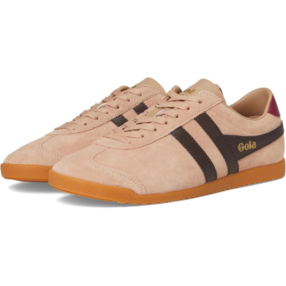 image:imageGola Womens Bullet Suede Sneaker CameoMochaCerise 8