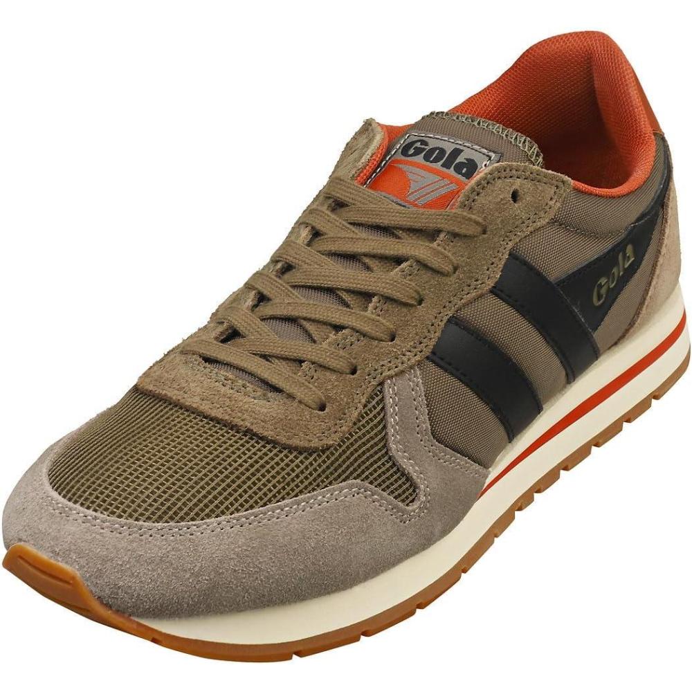image:imageGola Womens Coaster High Fashion SneakerKhakiRhinoBlack