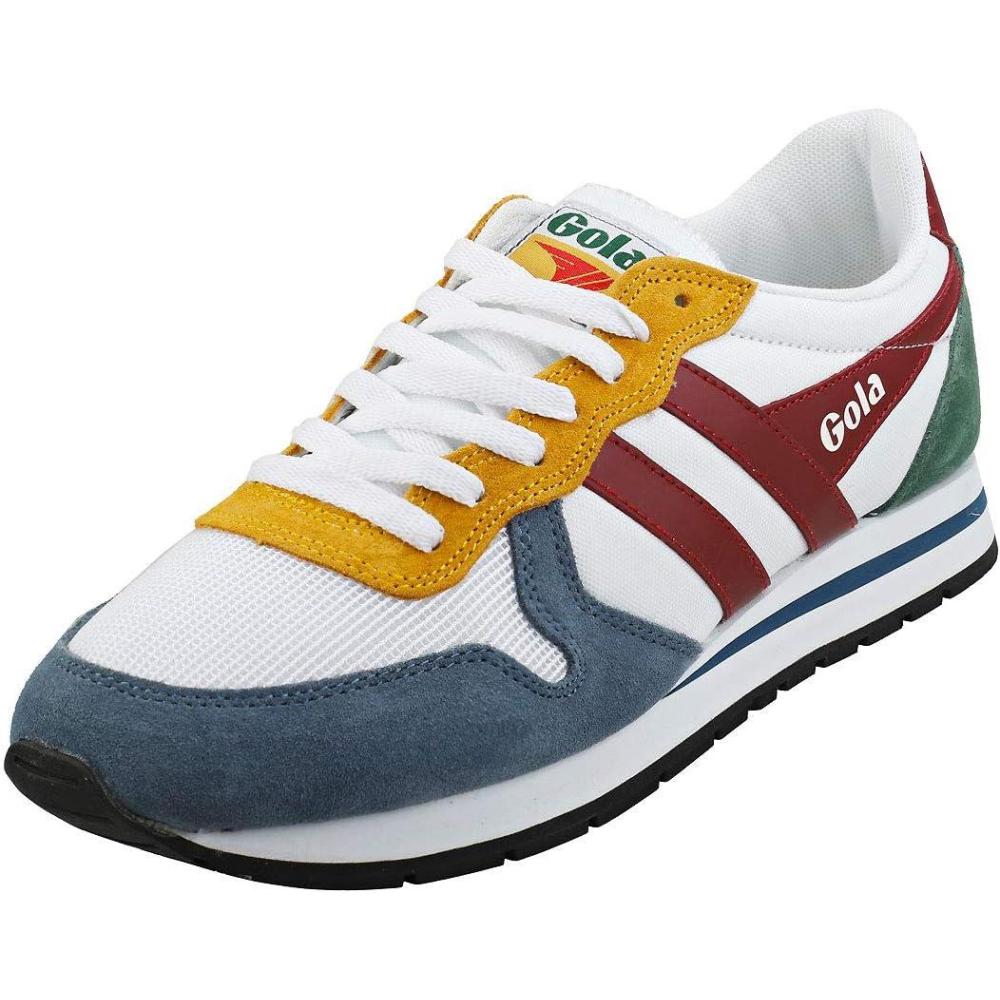 image:imageGola Womens Coaster High Fashion SneakerWhite Baltic Red Dark Green