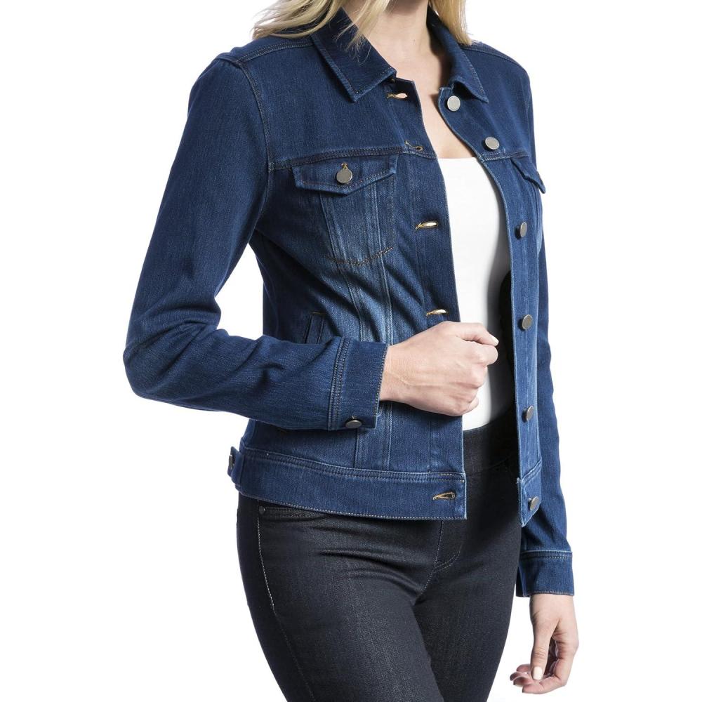 image:imageLiverpool Womens Classic Jean JacketAdmiral Blue