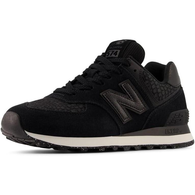 image:imageNew Balance Womens 574BlackMetallic Black