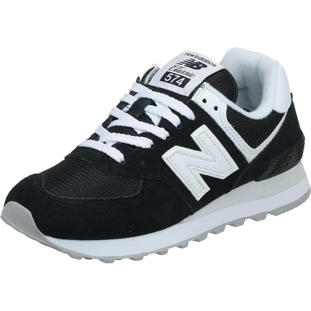image:imageNew Balance Womens 574BlackWhite