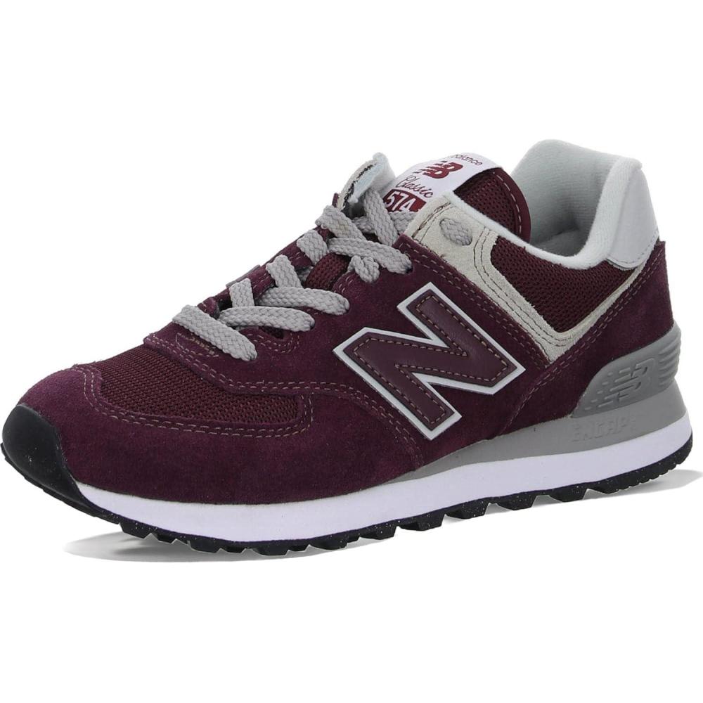 image:imageNew Balance Womens 574Burgundywhite