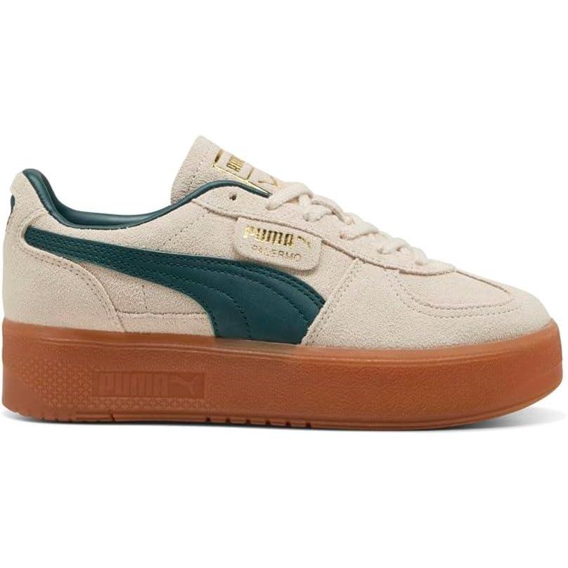 image:imagePuma Womens Palermo Elevata SneakersAlpine SnowGreen Terrain