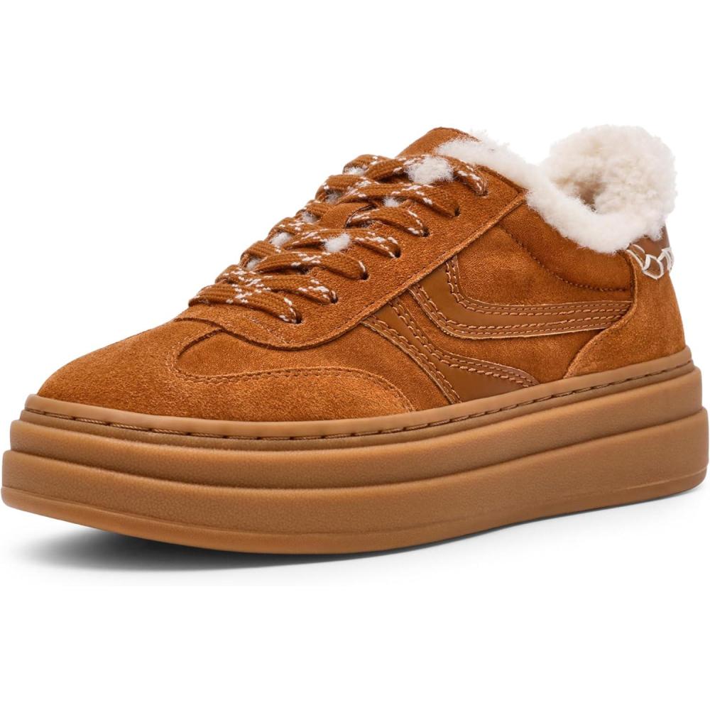 image:imageSteve Madden Womens DodgeChesnut Suede Fur