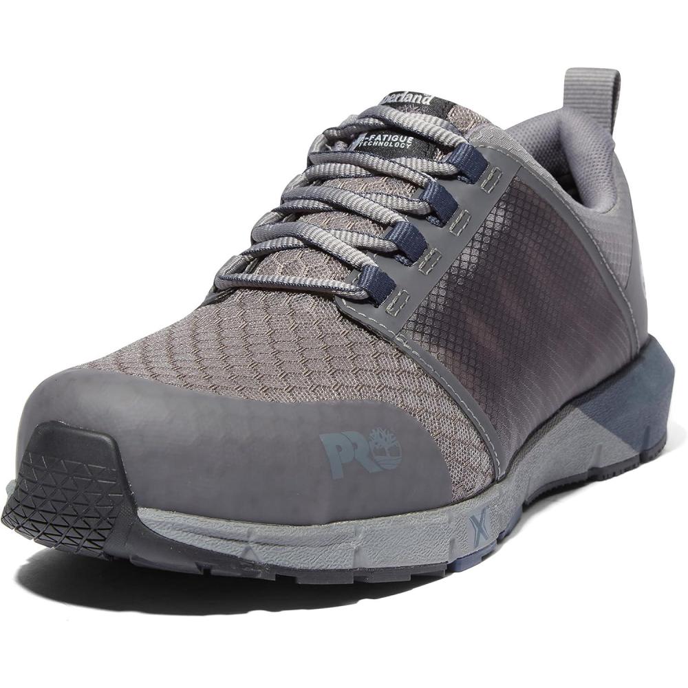 image:imageTimberland PRO Mens Powertrain Alloy Toe Safety ShoesGreyNavy2024 New