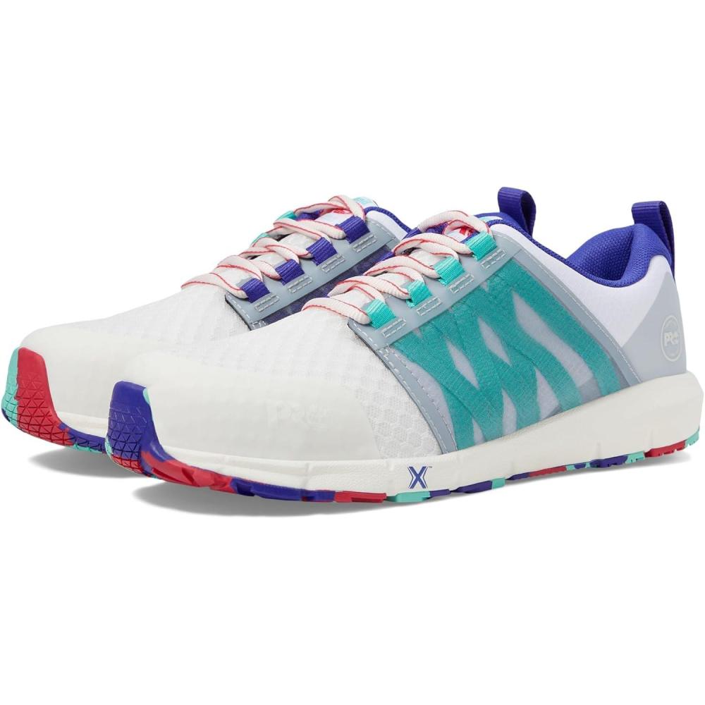 image:imageTimberland PRO Mens Powertrain Alloy Toe Safety ShoesWhiteMulti