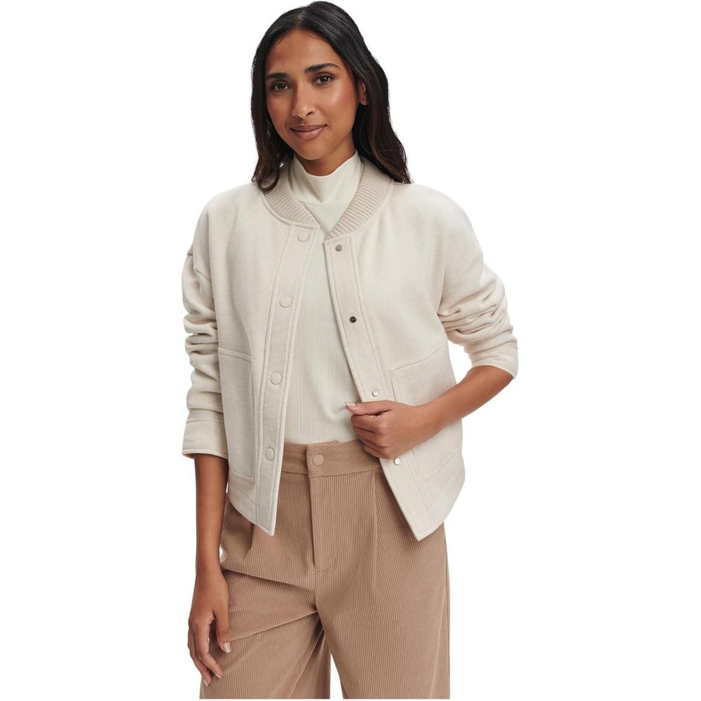 image:imageVarley womens Khai Cropped JacketBirch Marl