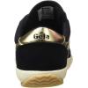 Gola Women’s Badminton Fashion Sneakers(Black Gold)