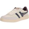 Off White Navy Burgundy